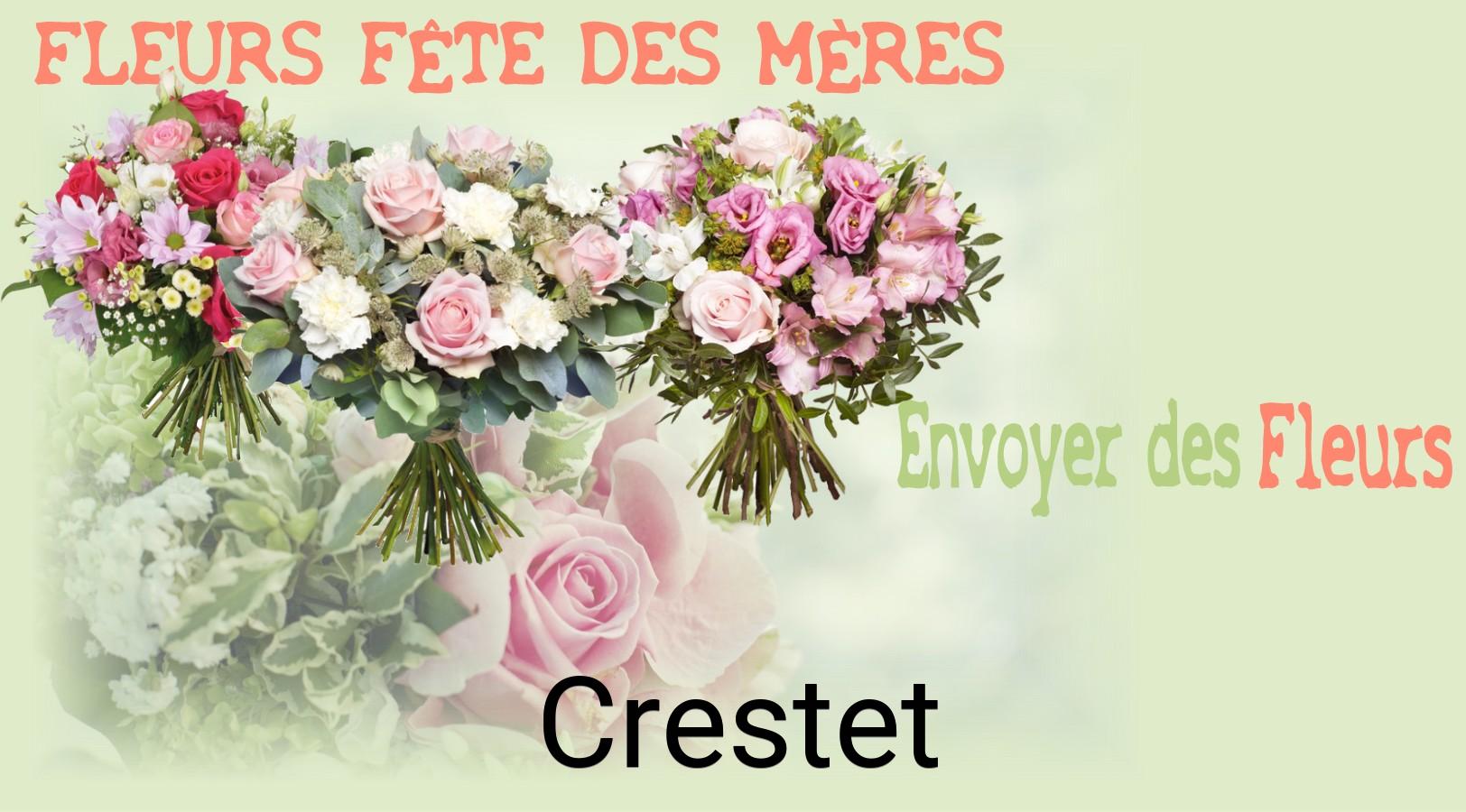 Bouquet de Fête des Mères livré à Crestet